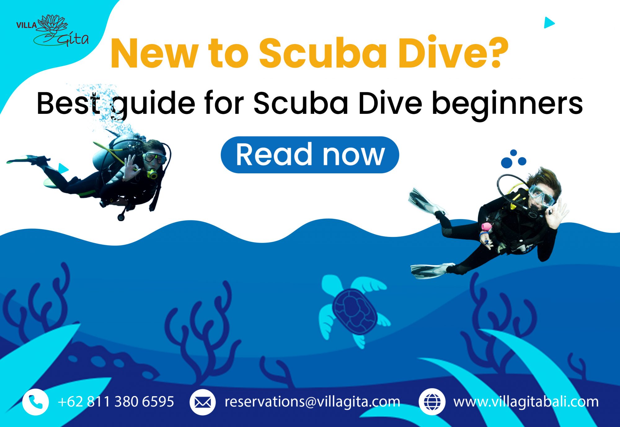 Top 10 tips for Scuba Dive Beginners - Ocean Front Villa Candidasa ...